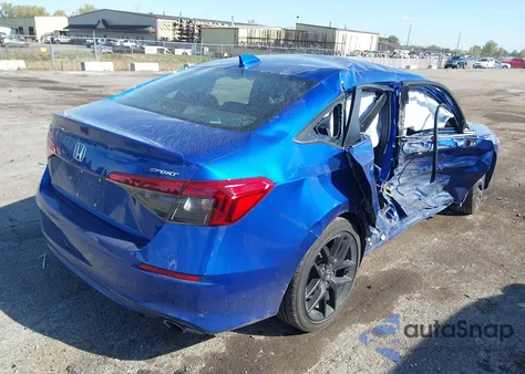 2023 Honda Civic Sport from USA, damaged, VIN 2HGFE2F50PH514786